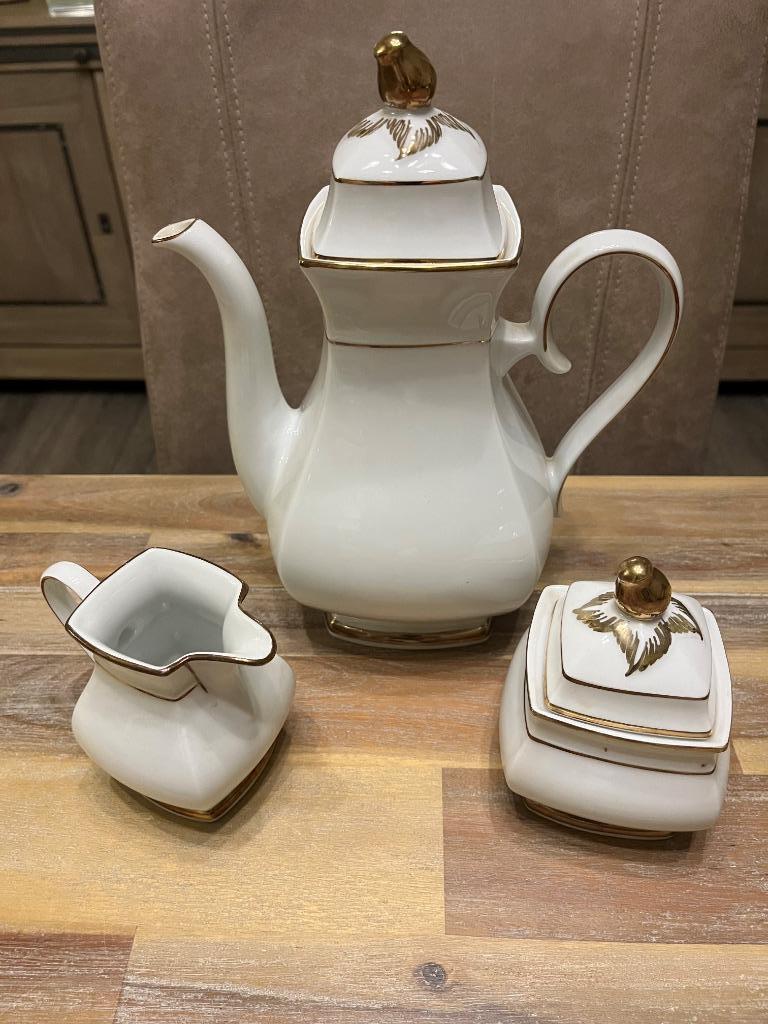 vintage eet en koffie servies, Antiek en Kunst, Ophalen