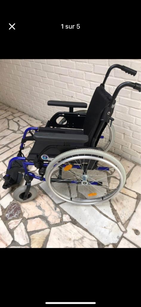 fauteuil roulant neuf! à saisir  350€, Enlèvement, Pliant, Comme neuf, Fauteuil roulant manuel