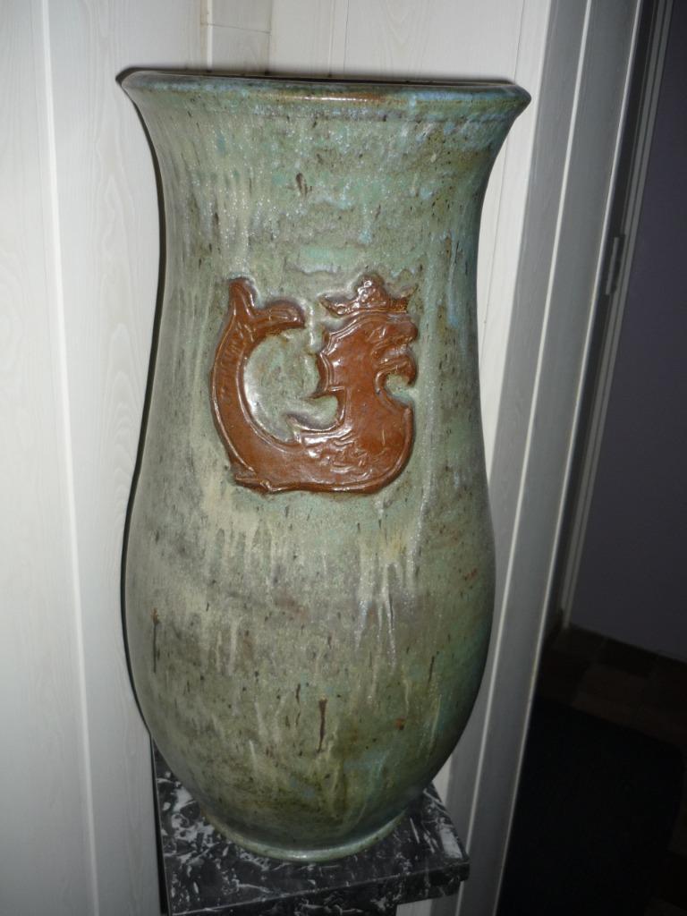 Gres de Bouffioulx – grand vase/ grote vaas 56 CM HOOG, Antiquités & Art, Enlèvement