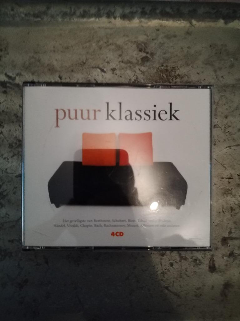 Puur klassiek (4 Cds), CD & DVD, CD | Compilations, Comme neuf, Classique, Envoi
