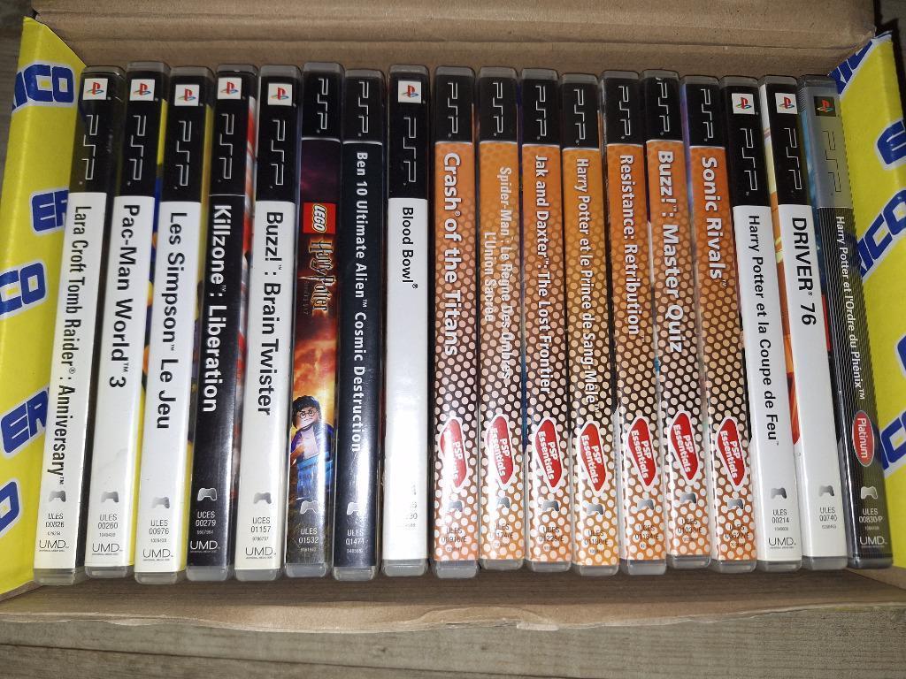 Jeux PSP, Enlèvement ou Envoi