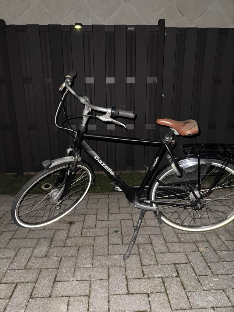 Herenfiets Gazelle orange C7+, Ophalen, Gebruikt, Gazelle
