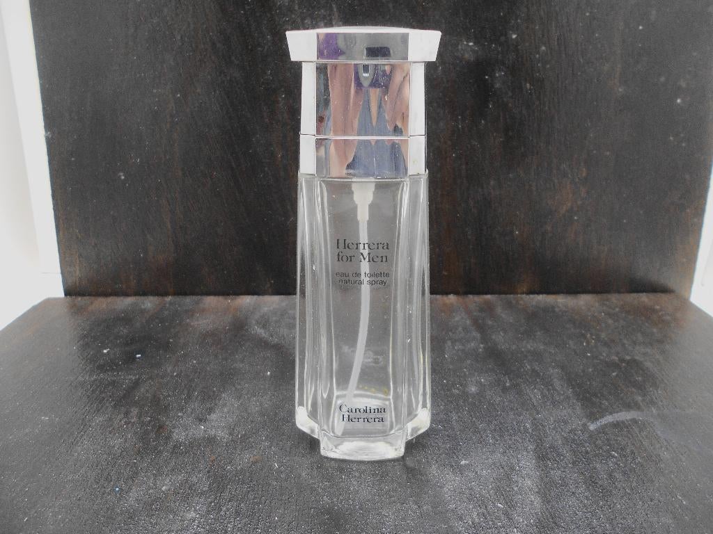 flacon vide Carolina Herrera for men vaporistaur  100 ml, Ophalen of Verzenden, Gebruikt