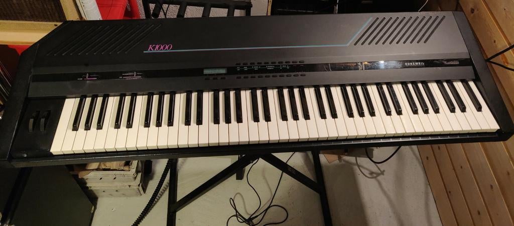 Synthétiseur Kurzweil K1000, Musique & Instruments, Claviers, Utilisé, 76 touches, Enlèvement