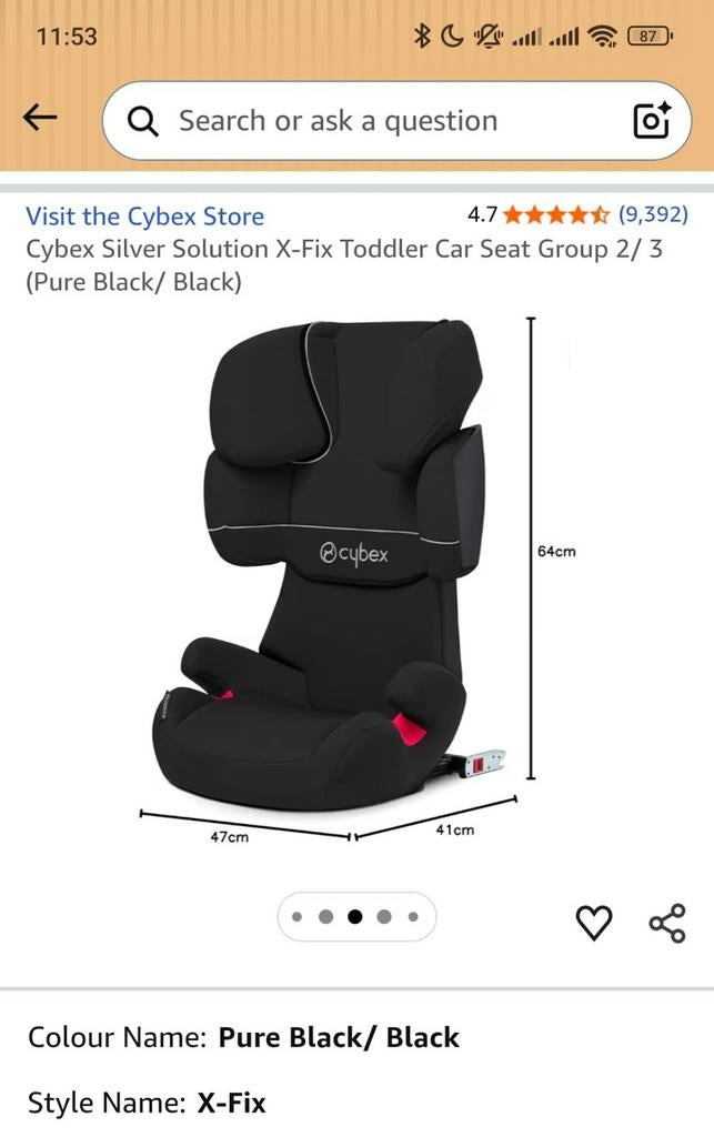 Cybex, Enlèvement, Utilisé
