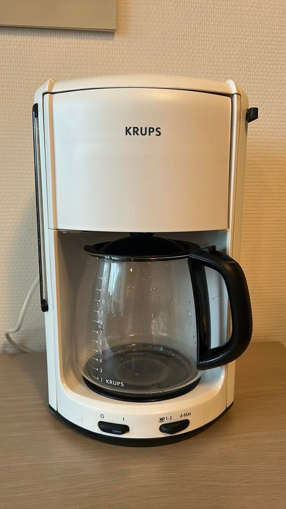 Koffiezet krups, Elektronische apparatuur, Koffiezetapparaten, 10 kopjes of meer, Koffiemachine, Gemalen koffie, Ophalen of Verzenden