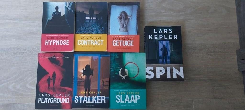 Lars Kepler: verschillende boeken, Enlèvement ou Envoi, Comme neuf
