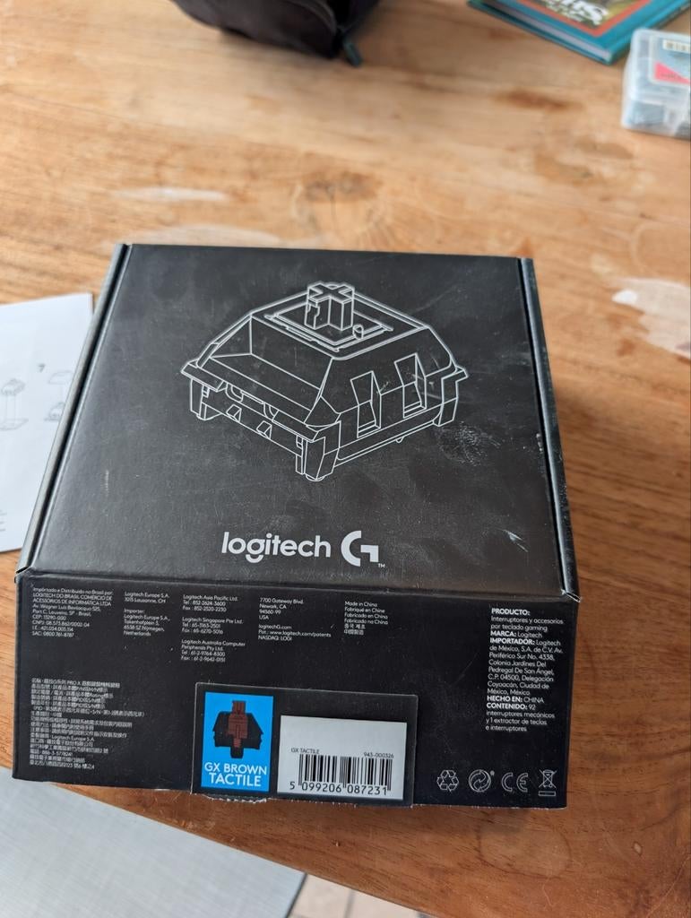 Logitech Gx Brown keyboard switches, Enlèvement ou Envoi