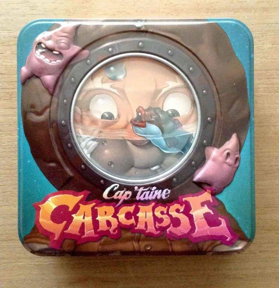 Cap'taine Carcasse | Jeu de société | À partir de 8 ans, Trois ou quatre joueurs, Enlèvement ou Envoi, Comme neuf