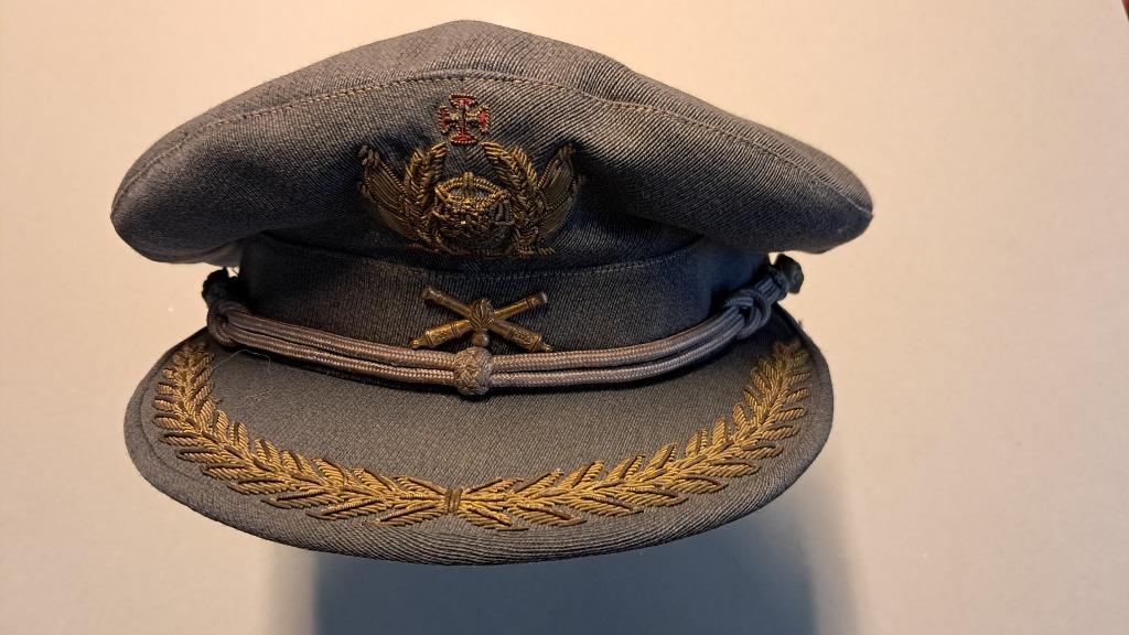 PORTUGAL - KEPI OFFICIER SUPERIEUR ARTILLERIE, Ophalen of Verzenden, Landmacht, Helm of Baret
