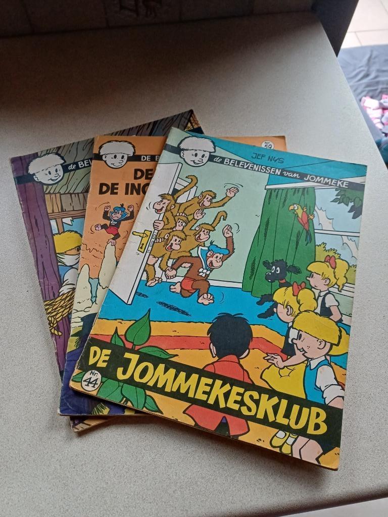 de belevenissen van jommeke, Boeken, Meerdere stripboeken, Ophalen, Gelezen, Jef Nys