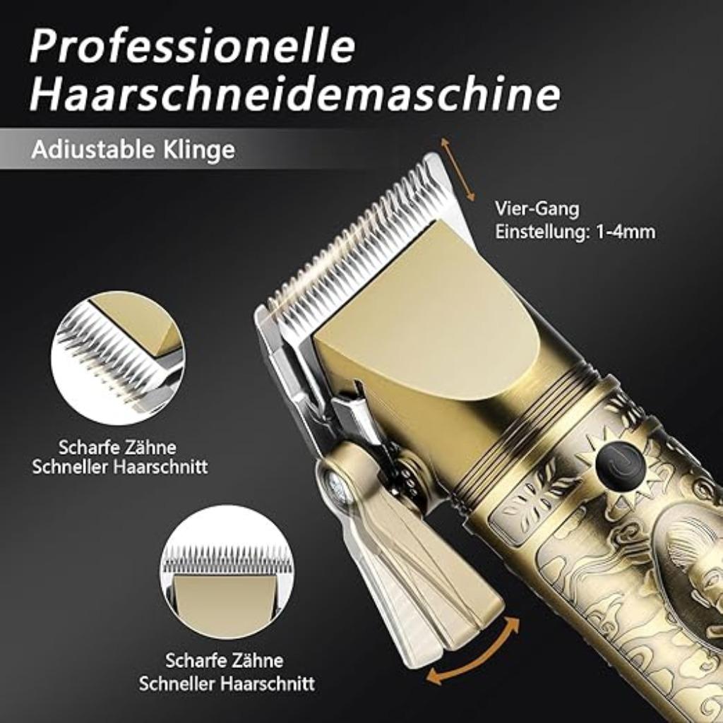 Duxsmei Professionele baardtrimmer GRATIS LEVERING, Verzenden, Nieuw, Tondeuse