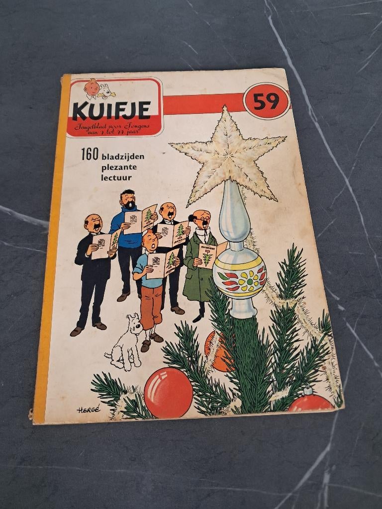 Kuifje bundeling Nr.59 (1959), Eén stripboek, Ophalen of Verzenden, Gelezen
