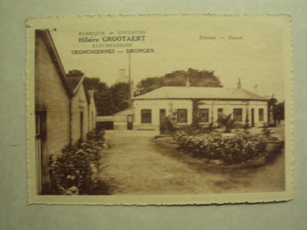 54297 - DRONGEN - KLEURFABRIEK HILAIRE GROOTAERT - BUREEL, Verzenden