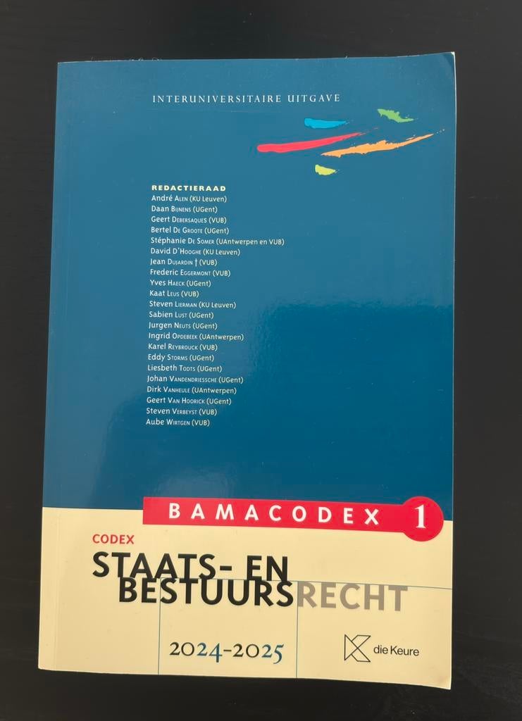 Bamacodex 1Staats en - en bestuursrecht, Boeken, Ophalen of Verzenden, Nieuw