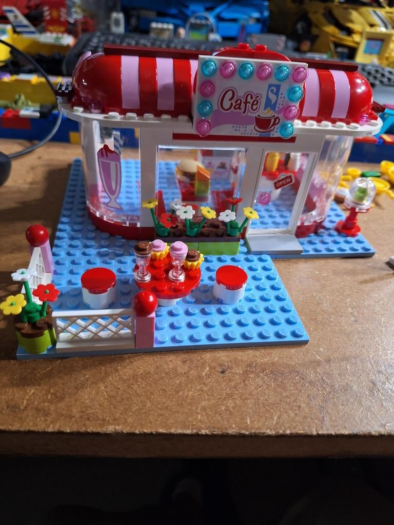 LEGO City Park Cafe 3061, Enlèvement ou Envoi, Utilisé, Ensemble complet, Lego