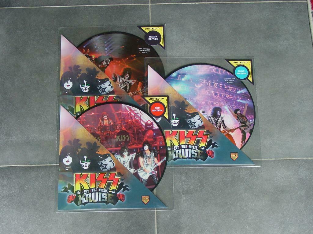 Kiss - Kruise, Wet Wild Rockin' (3x picture disc), Cd's en Dvd's, Ophalen of Verzenden