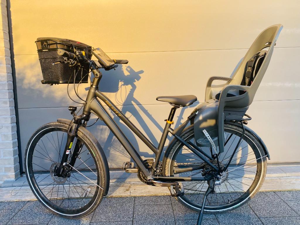Vélo Dame de qualité - SCOTT - Comme Neuf - Ultra équipé !, Autres marques, Comme neuf, Enlèvement, Panier