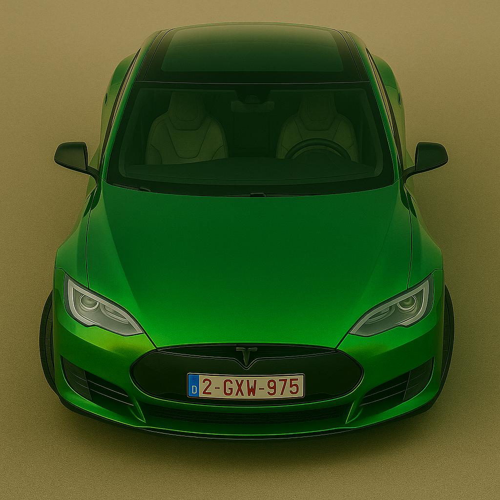 Tesla Model S 70 RWD• 285 kW (387 pk) • BTW-wagen, Auto's, Automaat, Achterwielaandrijving, Bruin, Model S