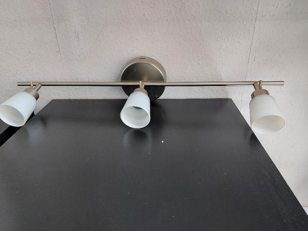 LAMPES / SUSPENSION / GLOBES / SOCQUETS, Maison & Meubles, Verre, Moins de 50 cm, Enlèvement, Utilisé