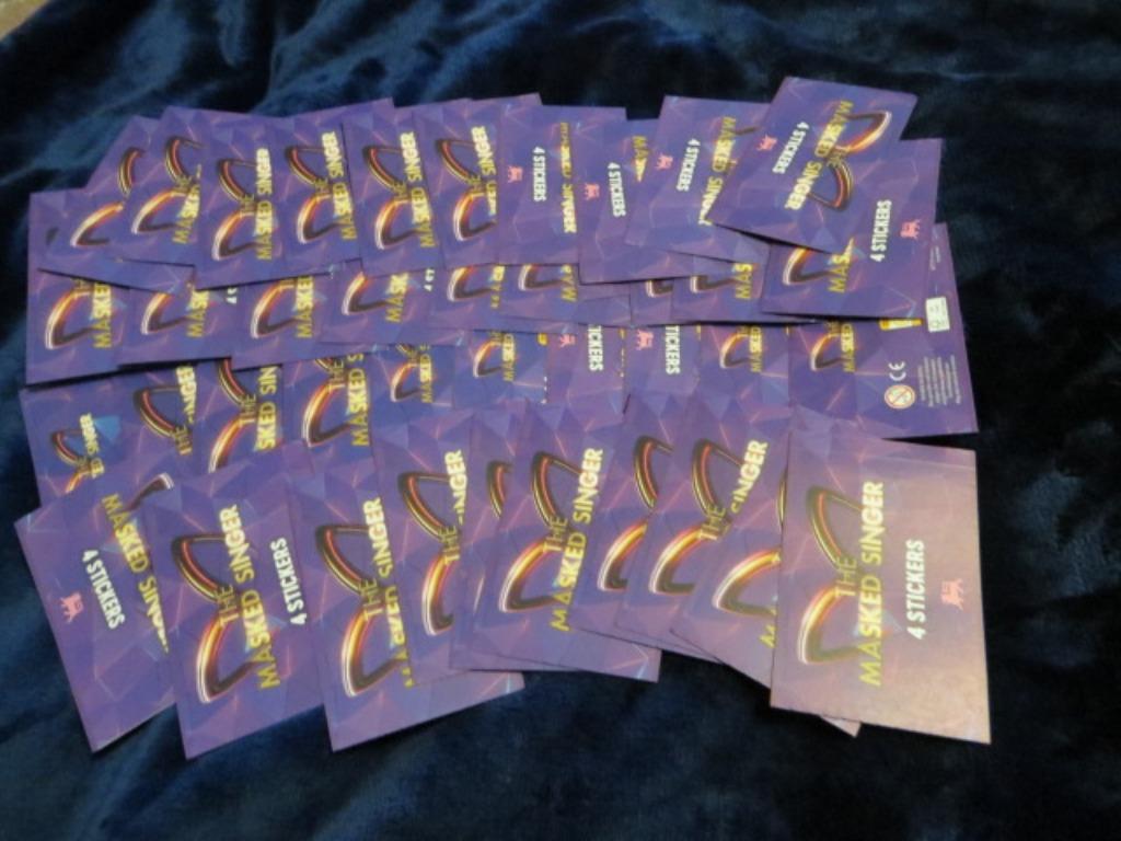 Stickers: The  Masked Singer 2024, Overige supermarkten, Ophalen of Verzenden