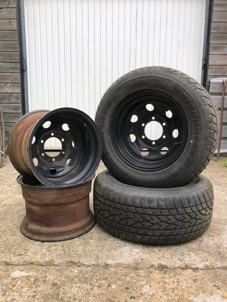 Velgen chevrolet, Ophalen, Velg(en)