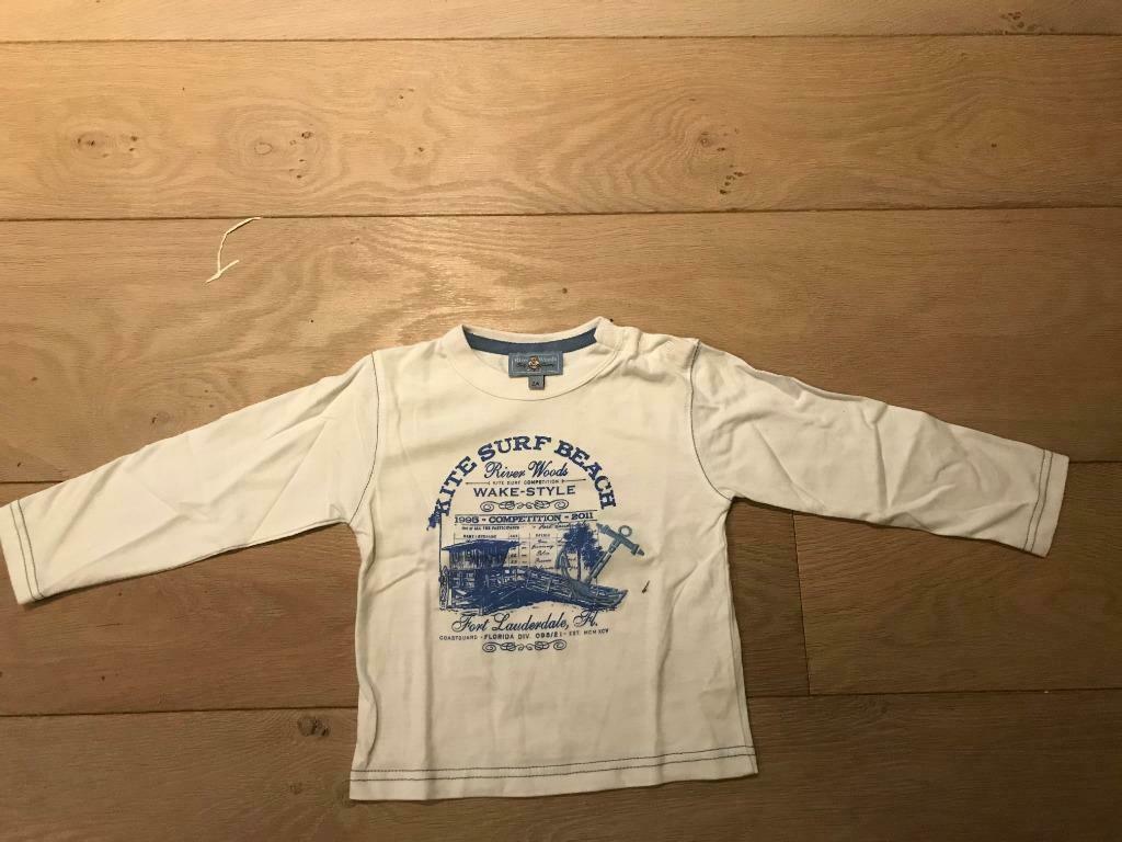 T-shirt River woods - maat 2 jaar, Ophalen of Verzenden, Zo goed als nieuw, Jongen, Shirt of Longsleeve