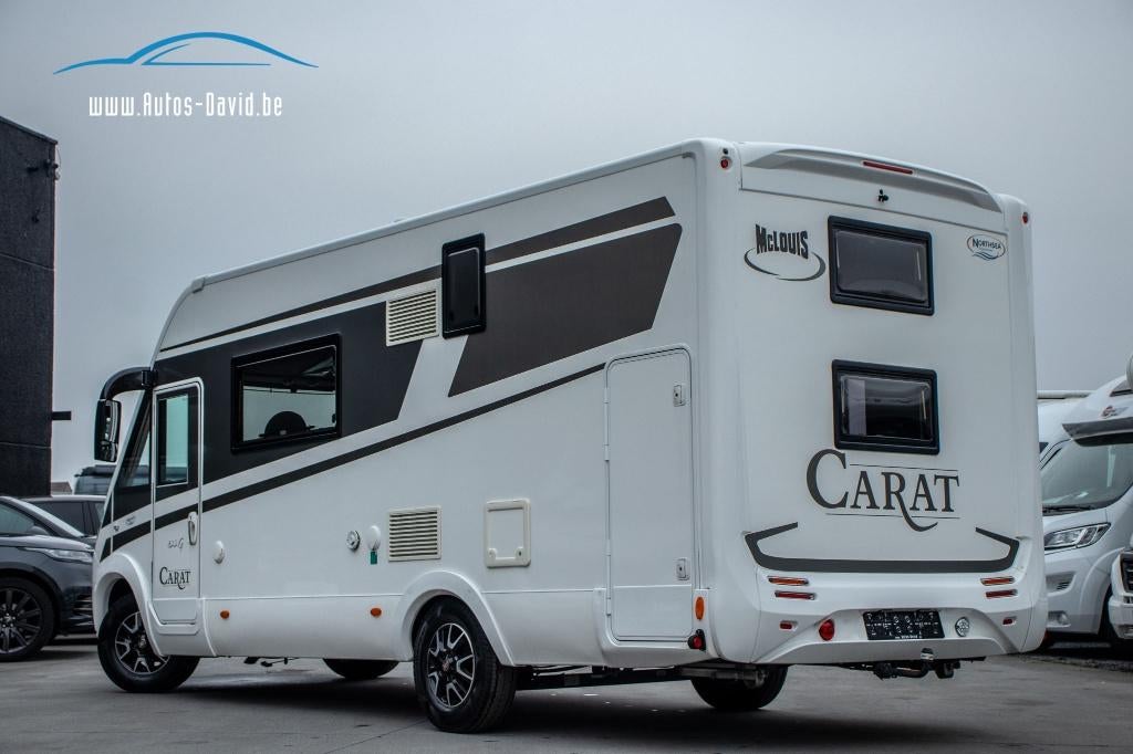 McLouis Carat 822 Integraal 7 Slaappl. / ZONNEPANEEL, Caravans en Kamperen, Mobilhomes, Integraal, Fiat, Vloeistofverwarming, 7 tot 8 meter