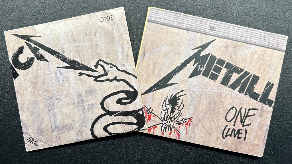 METALLICA - One (live) ( 2x CD; 4 tracks & 2 tracks ), Cd's en Dvd's, Cd's | Hardrock en Metal, Verzenden