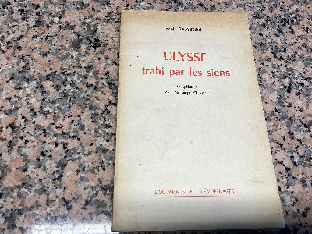 ULYSSE trahi par les siens. Paul Rassinier, Boeken, Ophalen of Verzenden, 20e eeuw of later, Gelezen