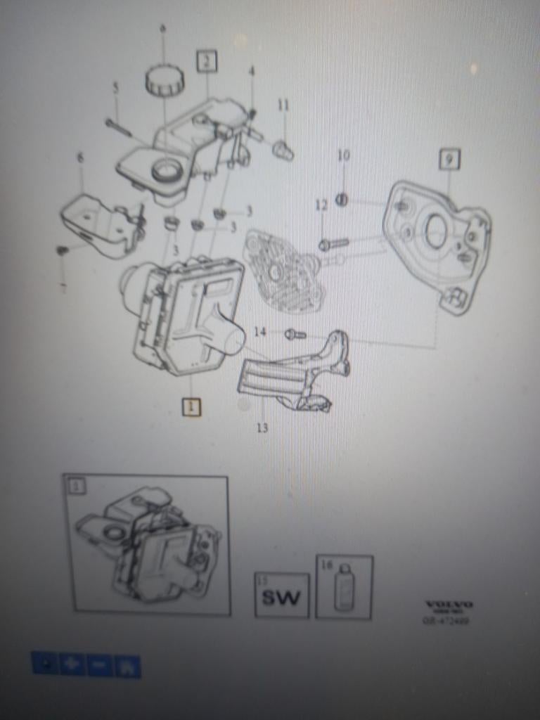 Hydraulisch aggregaat Volvo 36010595, Ophalen of Verzenden, Nieuw, Volvo
