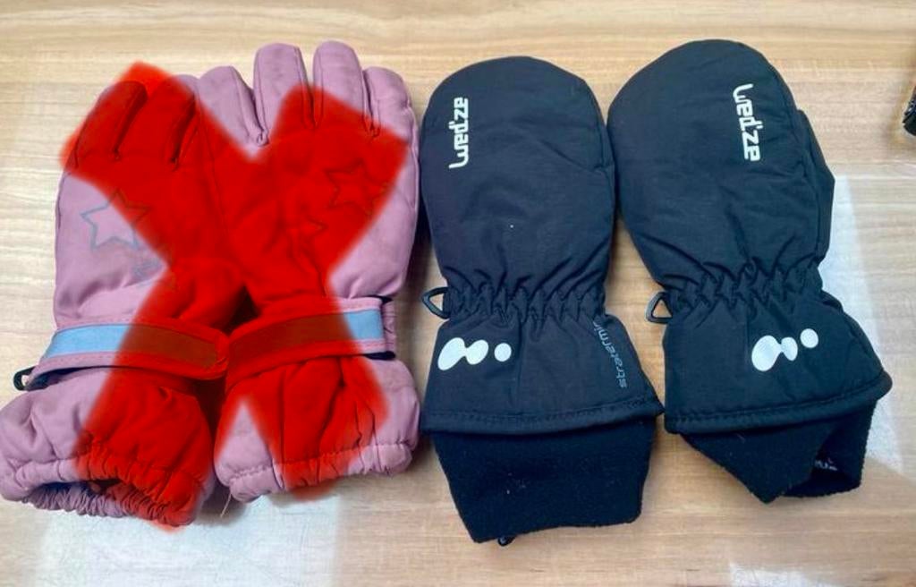 gants de neige, Enlèvement ou Envoi, Comme neuf, Gants