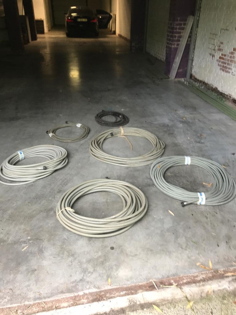 Hogedruk slangen gewapend, Ophalen