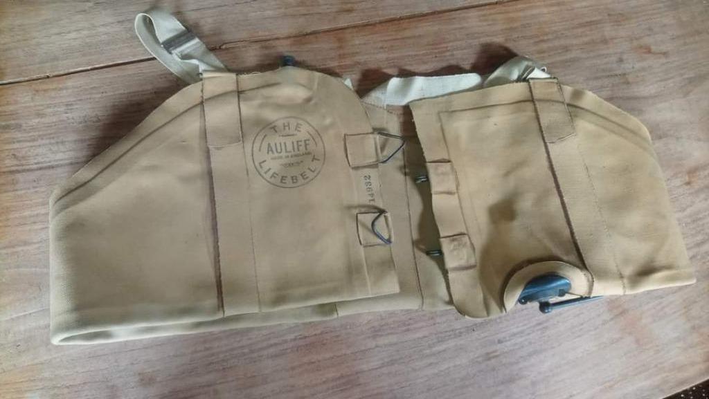 Gillet de sauvetage Royal Air Force WW1/2 militaria, Enlèvement ou Envoi, Armée de l'air, Autres types