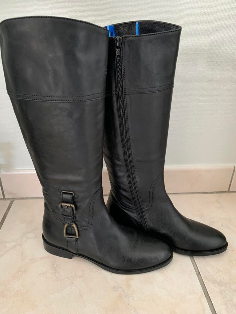 Scapa laarzen zwart kwaliteitsleer 37 als nieuw, Kleding | Dames, Schoenen, Ophalen of Verzenden
