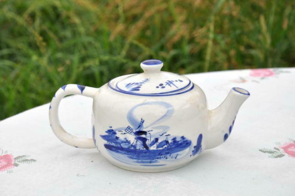 §  theiere delft blue, Ophalen of Verzenden