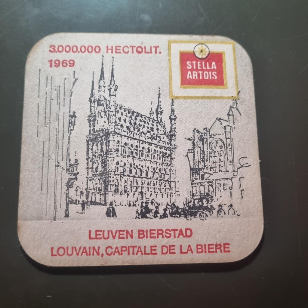 Sous Bock Stella Artois (modèle 141), Ophalen of Verzenden, Gebruikt, Viltje(s), Stella Artois