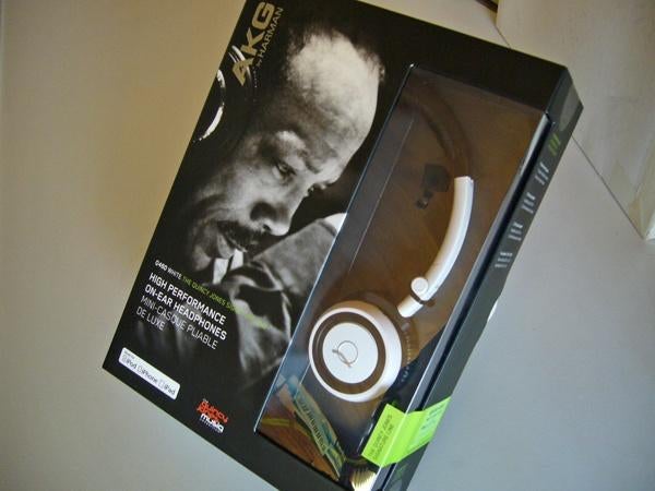 AKG Q460 Quincy Jones versie + gratis heuptasje, Audio, Tv en Foto, Hoofdtelefoons, Ophalen, Nieuw, Op oor (supra aural), Overige merken