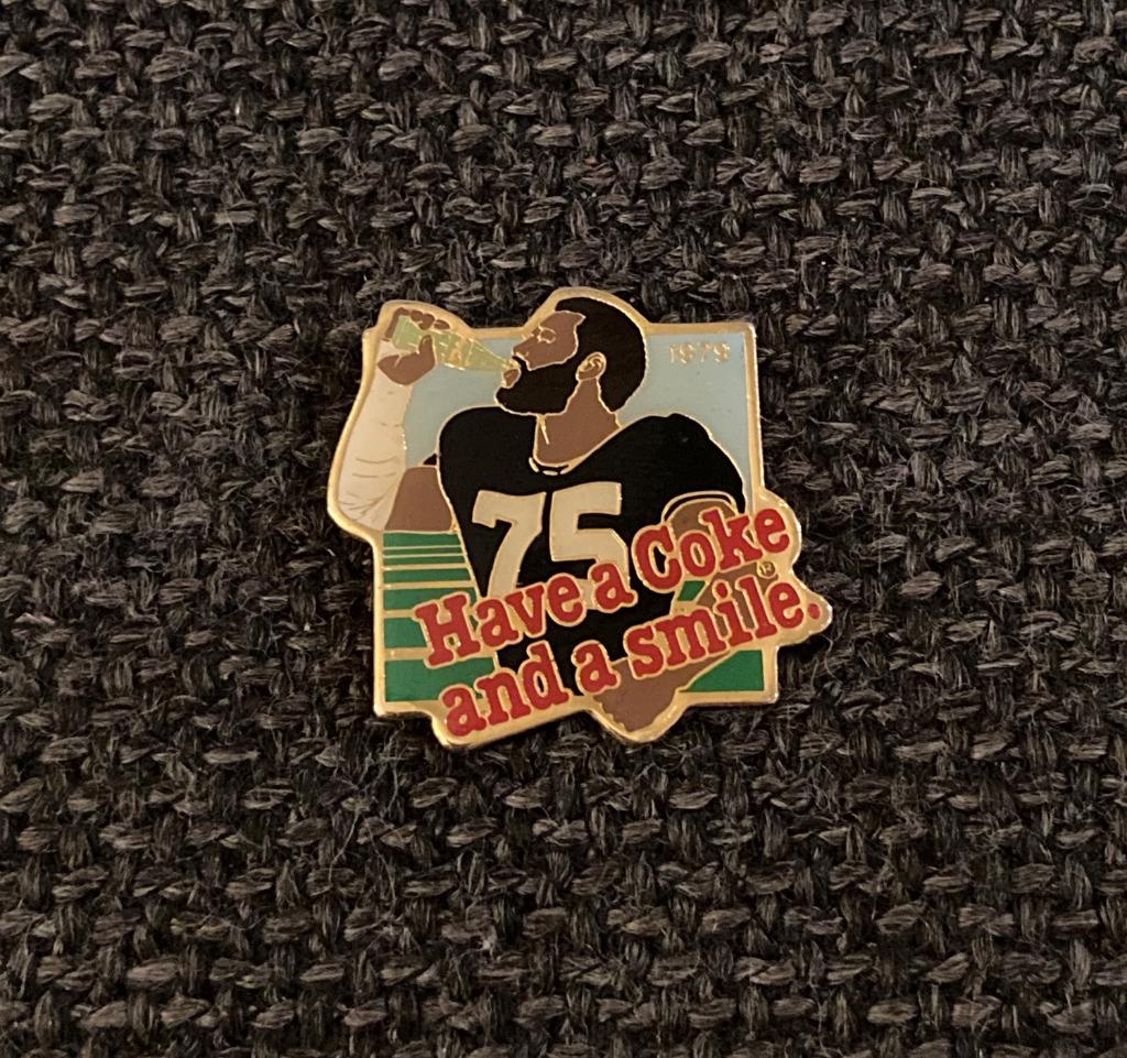 PIN - COCA COLA - COKE - 1979 - NFL - AMERICAN FOOTBALL, Envoi, Utilisé, Marque, Insigne ou Pin's