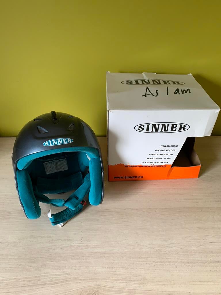 Sinner skihelm mt 52-55 xs, Sport en Fitness, Overige merken, Verzenden, Overige typen, Zo goed als nieuw