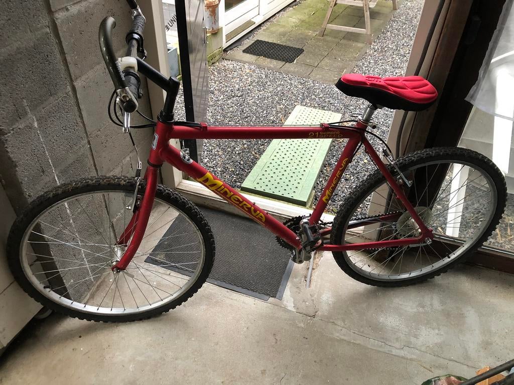 Minerva mountinbIke, Fietsen en Brommers, Fietsen | Heren | Sportfietsen en Toerfietsen, Gebruikt, Overige merken, Meer dan 20 versnellingen