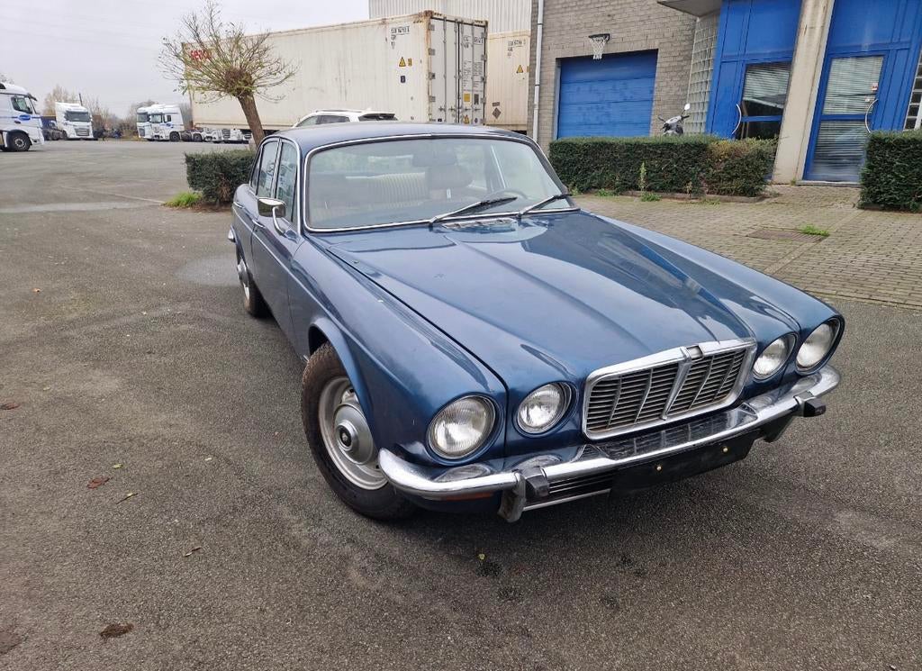 Jaguar xj33, Auto's, Jaguar, 4 deurs, Achterwielaandrijving, Beige, Blauw