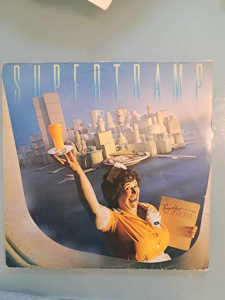 Supertramp breakfast in amerca 1979, Verzenden, Zo goed als nieuw