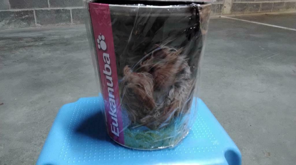 Poubelle déco chiens. Neuve., Enlèvement ou Envoi, Neuf, Métal, Moins de 50 cm