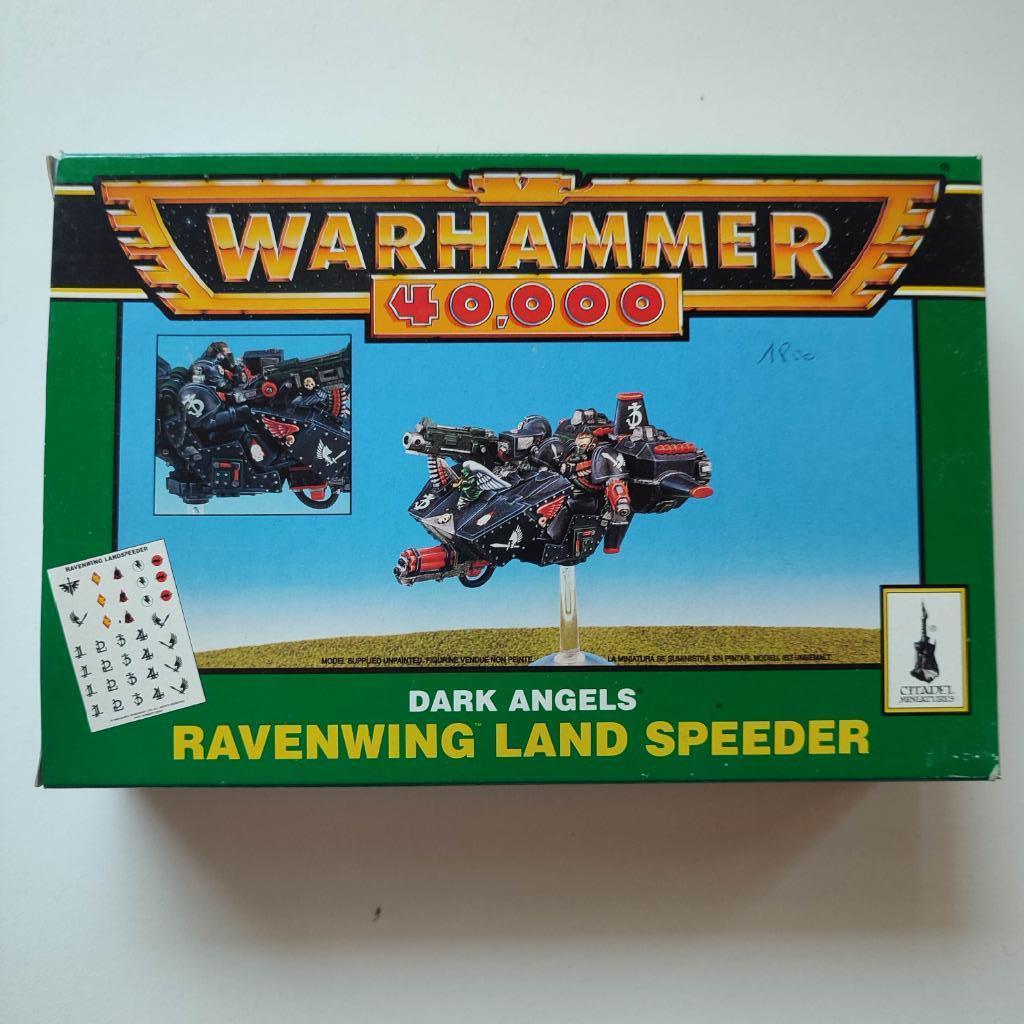 Land Speeder RAVENWING, Ophalen of Verzenden, Zo goed als nieuw, Warhammer 40000, Figuurtje(s)