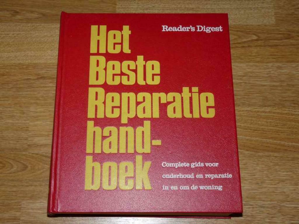 Reparatie handboek, Ophalen of Verzenden, Gelezen, Overige onderwerpen