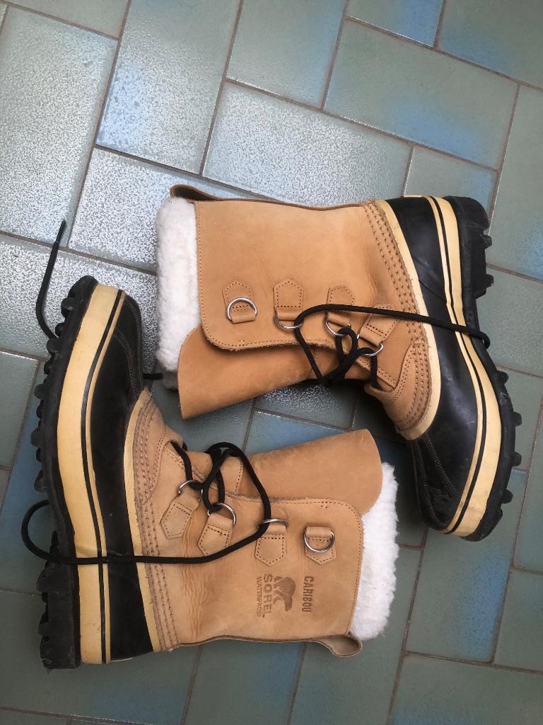 Sorel  Après-Ski Laarzen Caribou Wp - mt 41, Bruin, Boots, Ophalen of Verzenden, Zo goed als nieuw