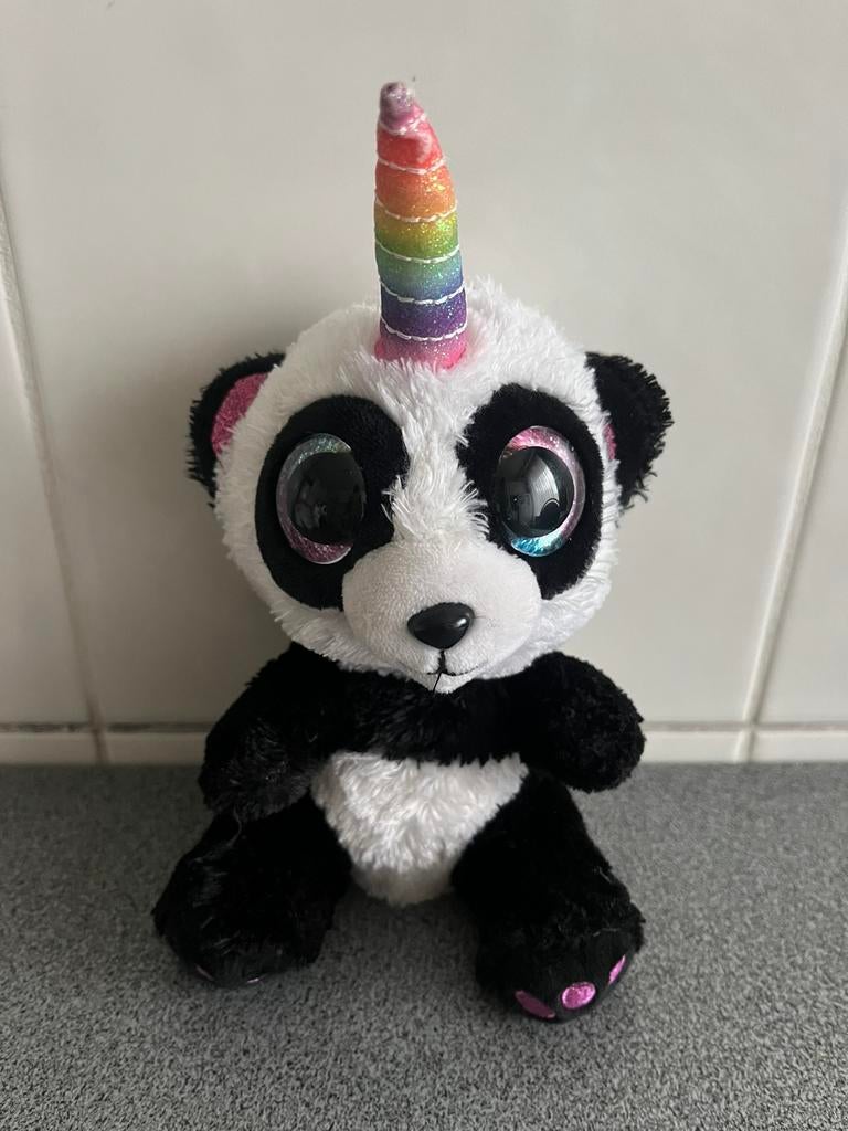 TY Beanie Boo Paris panda eenhoorn - 15 cm, Kinderen en Baby's, Ophalen of Verzenden