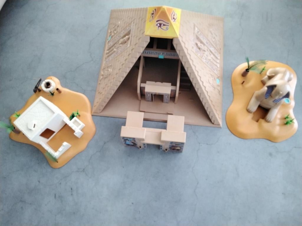 playmobil, thema Egypte, verschillende stuks, Ophalen, Zo goed als nieuw