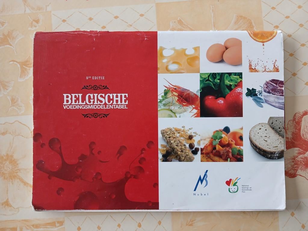 Belgische voedingsmiddelentabel, Boeken, Ophalen of Verzenden, Gelezen, Nederlands